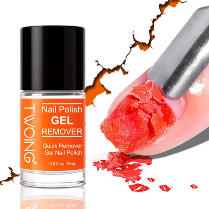 Quick Nail Gel Polish Remover  Fast Easy And DamageFree Manicure Removal 15ml 1