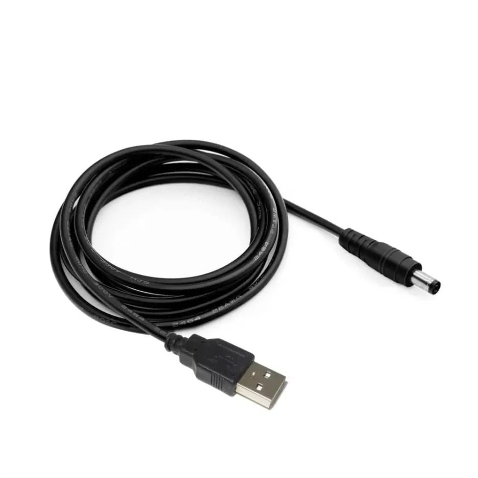 Universal USB To DC Power Cable With 8 Connector Tips 1