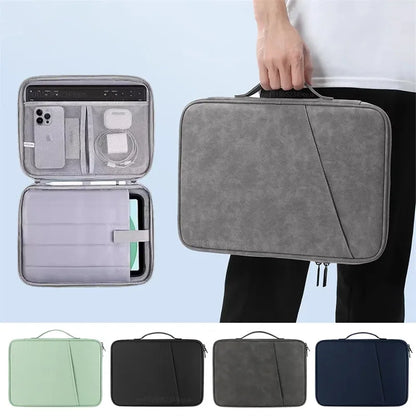 Laptop Sleeve Case for Macbook, Portable Shockproof Handle Bag, Air Inch,Chip, Mac Book Pro Cover,Accessories