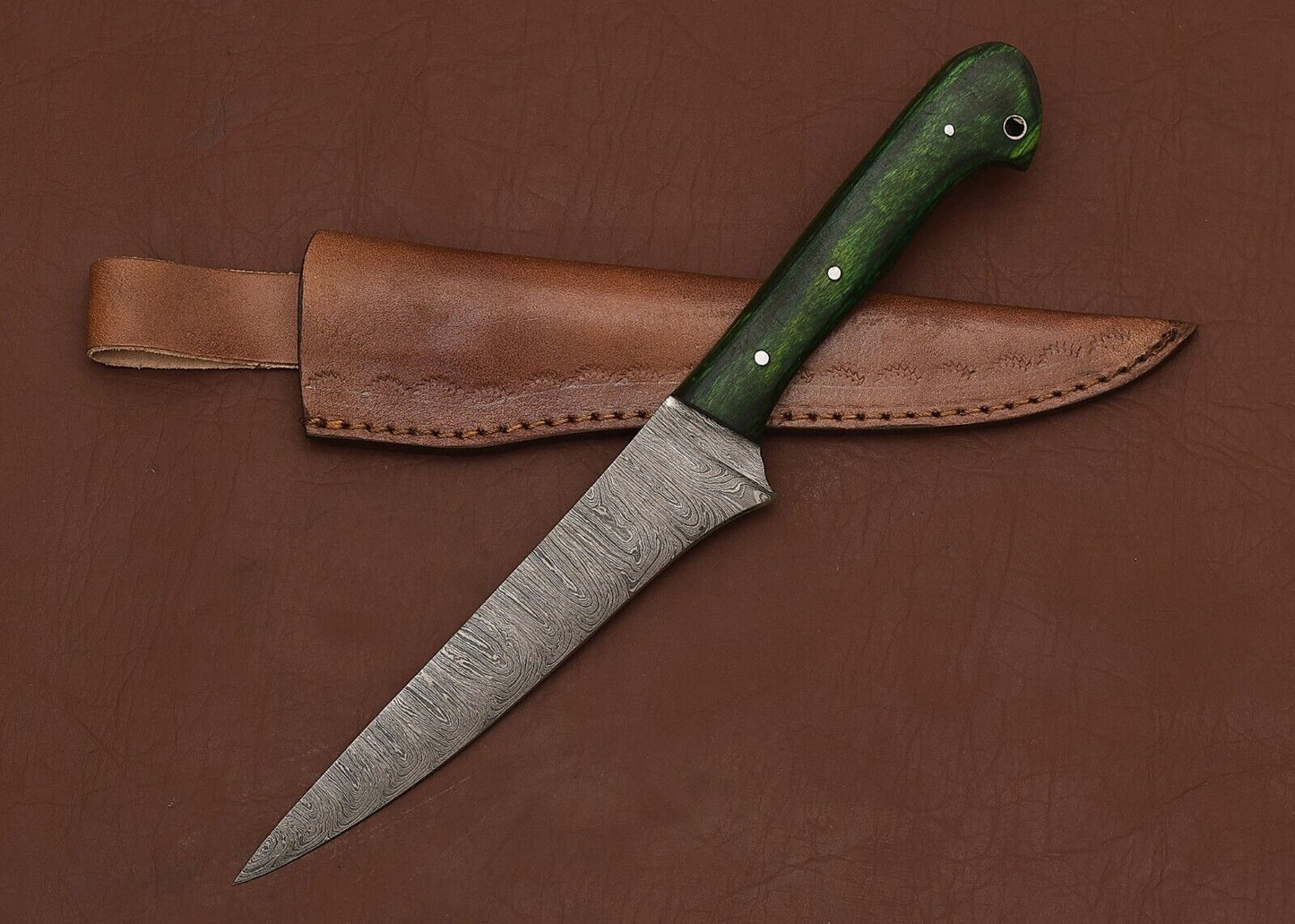 Professional Damascus Steel Fillet Knife  HandForged For Precision  Durability 2