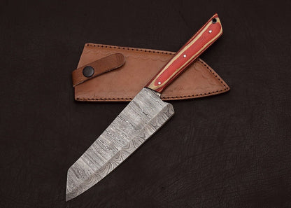 Premium Damascus Steel Knife  8 Fillet Blade For Kitchen  Hunting 2