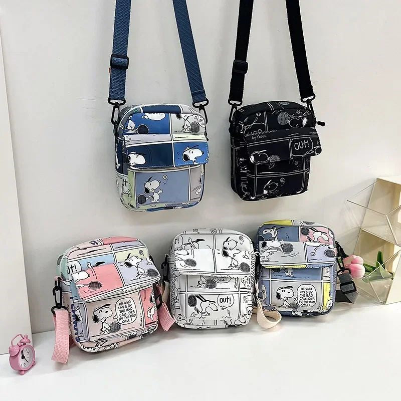 Peanuts Snoopy Crossbody Bags, Shoulder Bags for Women, Cartoon Cute Wallet, Purses Phone Case, Coin Pouch for Ladies