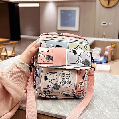 Peanuts Snoopy Crossbody Bags, Shoulder Bags for Women, Cartoon Cute Wallet, Purses Phone Case, Coin Pouch for Ladies