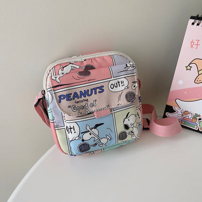 Peanuts Snoopy Crossbody Bags, Shoulder Bags for Women, Cartoon Cute Wallet, Purses Phone Case, Coin Pouch for Ladies