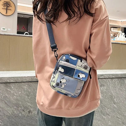 Peanuts Snoopy Crossbody Bags, Shoulder Bags for Women, Cartoon Cute Wallet, Purses Phone Case, Coin Pouch for Ladies