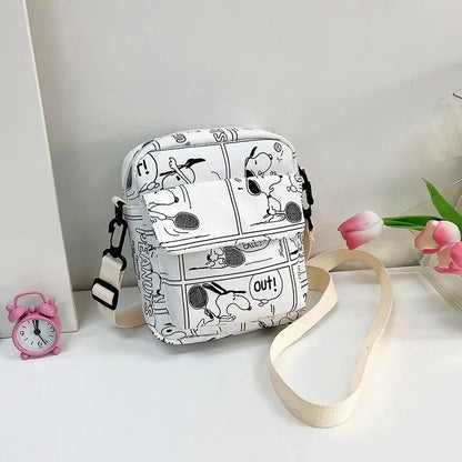 Peanuts Snoopy Crossbody Bags, Shoulder Bags for Women, Cartoon Cute Wallet, Purses Phone Case, Coin Pouch for Ladies