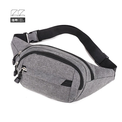 Multifunctional Durable Waist Bag Unisex Large Capacity Water Resistant Belt Pack Work And Travel B 1