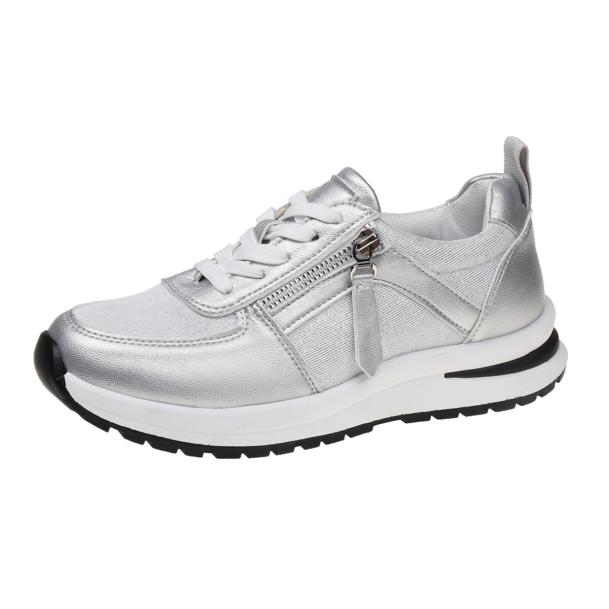 Fashion Women Sneakers Round Head Thick Sole Shoes Breathable Comfortable Casual Wearresistant Styl 7