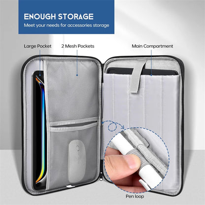 Shockproof Laptop Case Waterproof Handle Bag Sleeve For MacBook Air Pro  Chip Accessories Cover 4