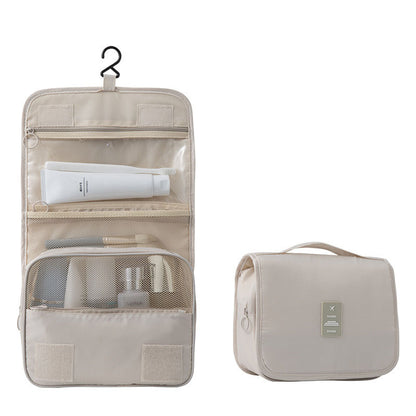 High Capacity Toiletries Storage Pouch Waterproof Travel Makeup Bag Beauty Organizer Bathroom Wash  7