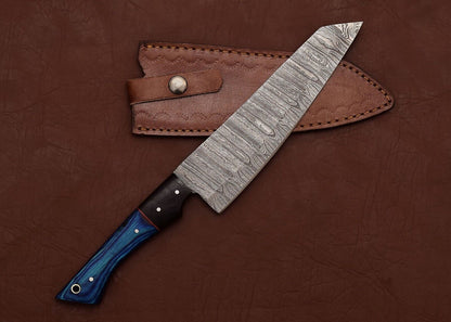 The Heritage Damascus Knife  HandForged 13 Fillet Knife For True Craftsmen 1