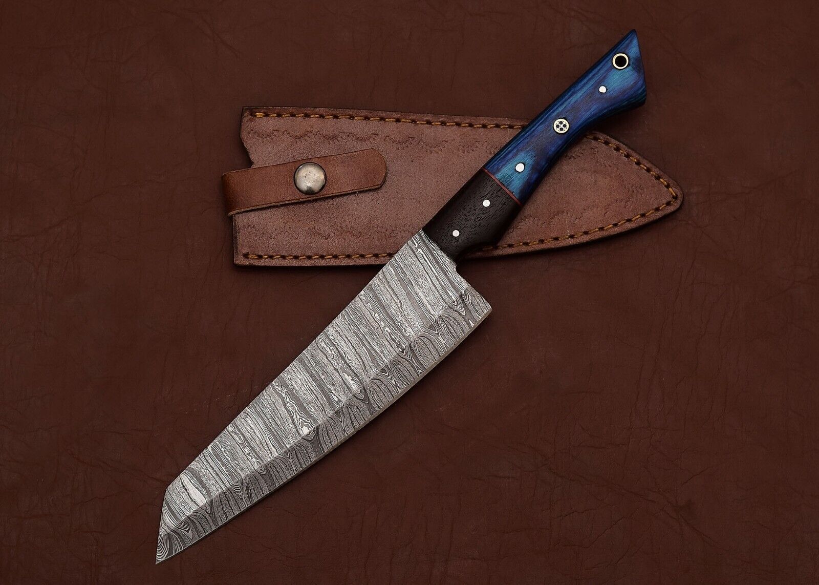 The Heritage Damascus Knife  HandForged 13 Fillet Knife For True Craftsmen 2