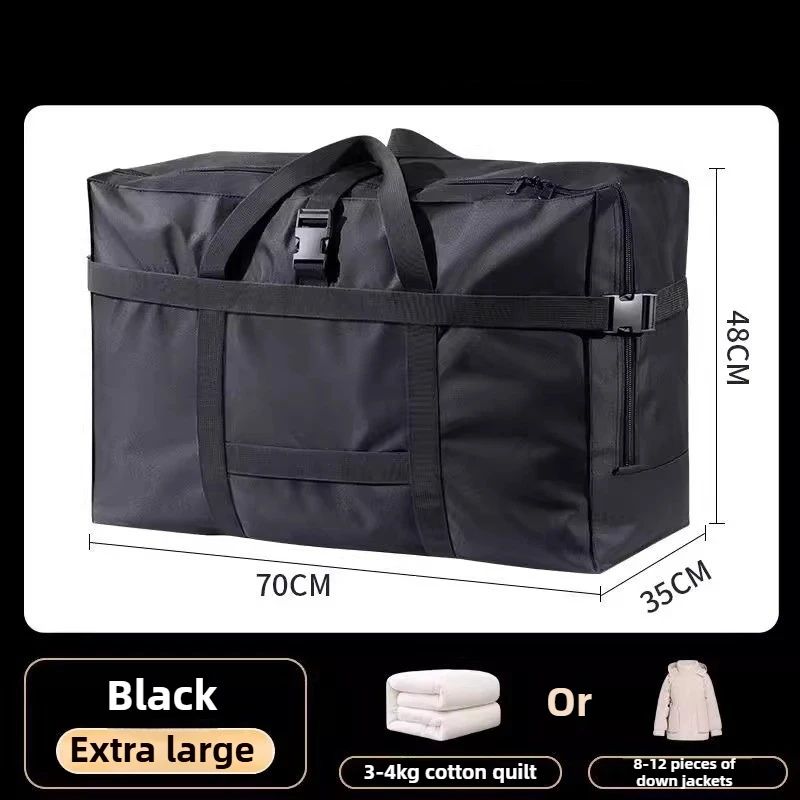Thickened Large Capacity Storage Bag Oxford Cloth Organizer Moving Packing Bag Clothes And Blankets 7