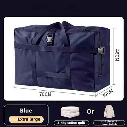 Thickened Large Capacity Storage Bag Oxford Cloth Organizer Moving Packing Bag Clothes And Blankets 8
