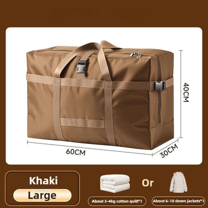Thickened Large Capacity Storage Bag Oxford Cloth Organizer Moving Packing Bag Clothes And Blankets 11