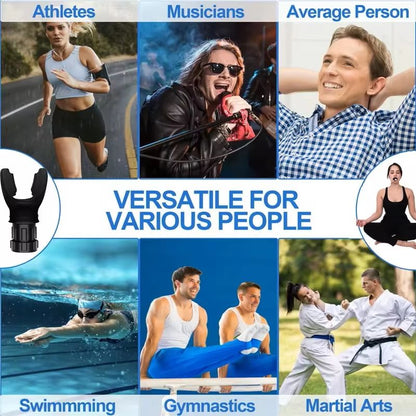 Portable Lung Trainer Pro  Adjustable Breathing Exercise Device For Lung Capacity Relaxation  Bette 5