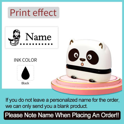 Personalized Baby Name Stamp Set  Custom Waterproof Name Stamp For Kids Clothes School Supplies  Tr 8