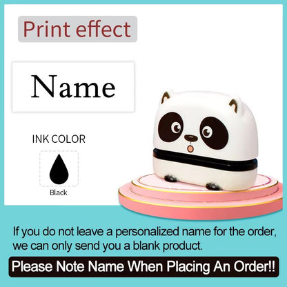Personalized Baby Name Stamp Set  Custom Waterproof Name Stamp For Kids Clothes School Supplies  Tr 13