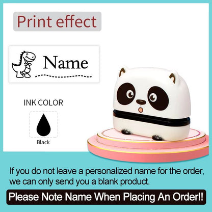 Personalized Baby Name Stamp Set  Custom Waterproof Name Stamp For Kids Clothes School Supplies  Tr 14