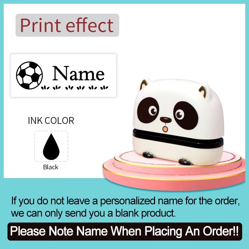 Personalized Baby Name Stamp Set  Custom Waterproof Name Stamp For Kids Clothes School Supplies  Tr 22