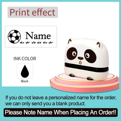 Personalized Baby Name Stamp Set  Custom Waterproof Name Stamp For Kids Clothes School Supplies  Tr 22