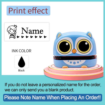 Personalized Baby Name Stamp Set  Custom Waterproof Name Stamp For Kids Clothes School Supplies  Tr 25