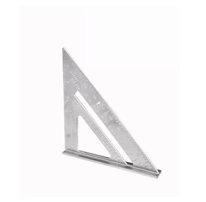 Precision Pro 7 Inch Aluminum Alloy Triangle Ruler For Woodworking And Carpentry 8