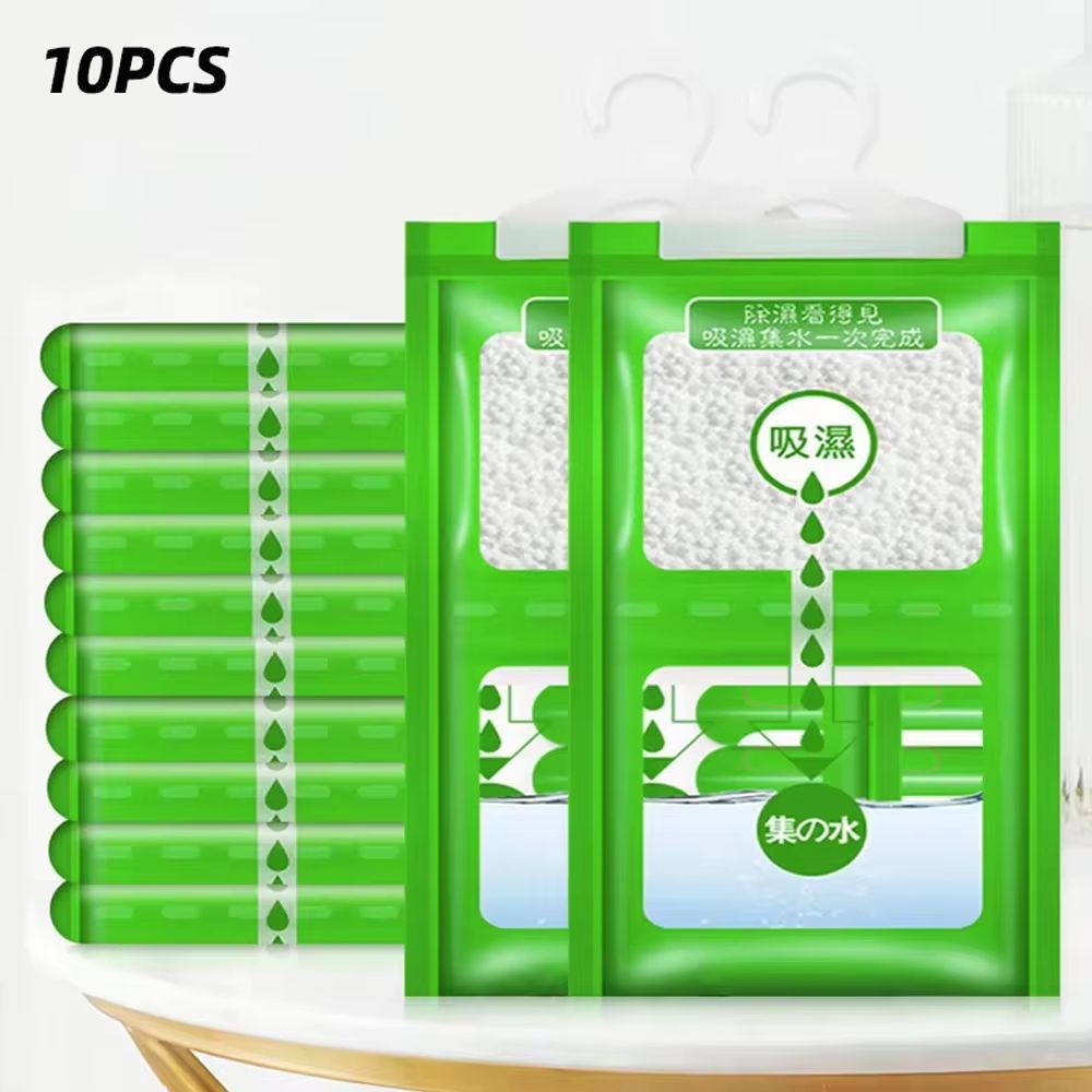 Moisture Absorber Hanging Bag  Moldproof Dehumidifier For Closet Wardrobe  Indoor Spaces 8
