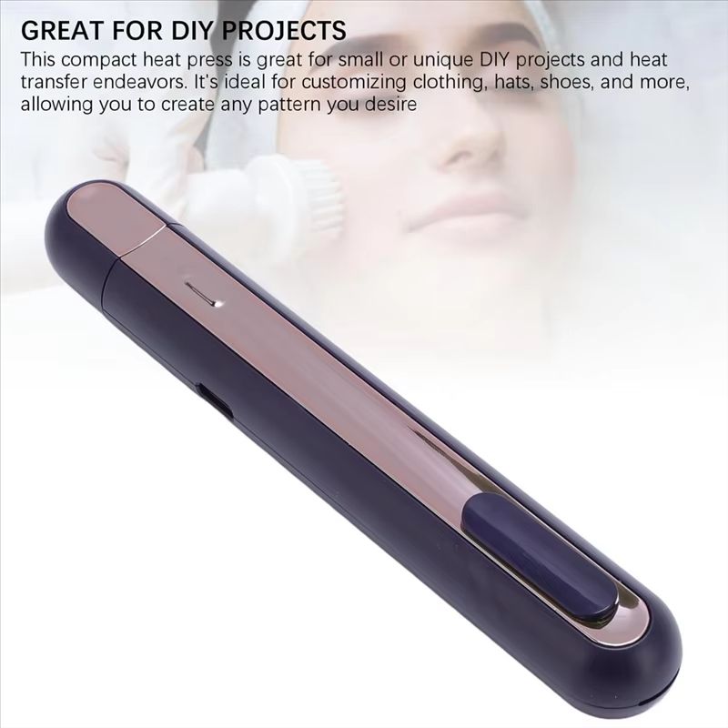AT63 Mini Heat Press Pen  3Second Fast Heating Tool For DIY Crafts Bag Sealing  Personalized Cards 2