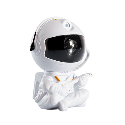 Remote Control Robot Night Light, 360 Rotating Stepless Dimming Projector, Net Red Selfie Atmosphere Lamp