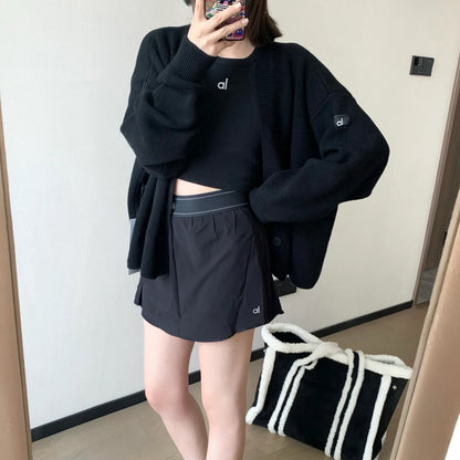 Womens Quick Drying Tennis Skirt High End Moisture Wicking Double Layer Sports Skirt With Breathabl 3