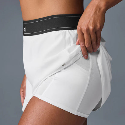 Womens Quick Drying Tennis Skirt High End Moisture Wicking Double Layer Sports Skirt With Breathabl 4