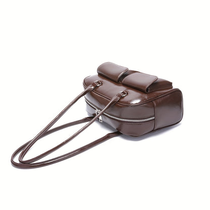 High Value Versatile Handbag, Fashion Armpit Bag, Niche Design Women Tote Shoulder Bag, Leather Purses and Handbags
