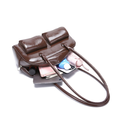 High Value Versatile Handbag, Fashion Armpit Bag, Niche Design Women Tote Shoulder Bag, Leather Purses and Handbags