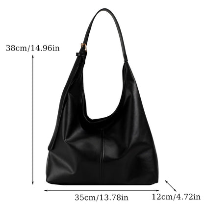 Womens Large Tote Bag Simple Retro Shoulder Hand Bag New Fashion Tote For Everyday Use 1