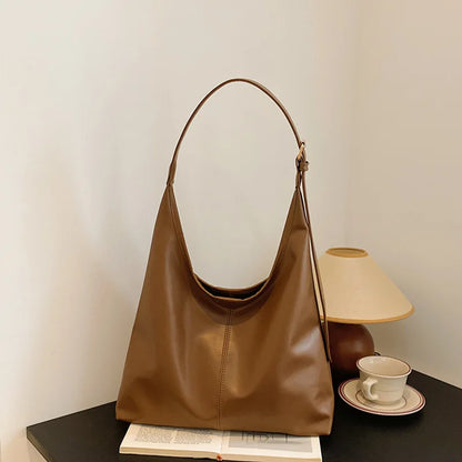 Womens Large Tote Bag Simple Retro Shoulder Hand Bag New Fashion Tote For Everyday Use 6