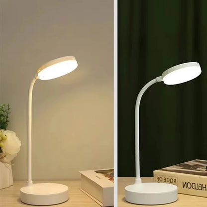 Portable LED Desk Lamp, 3 Mode Eye Protection with Dimming, USB Touch Charge, for Bedroom, Bedside, and College Student