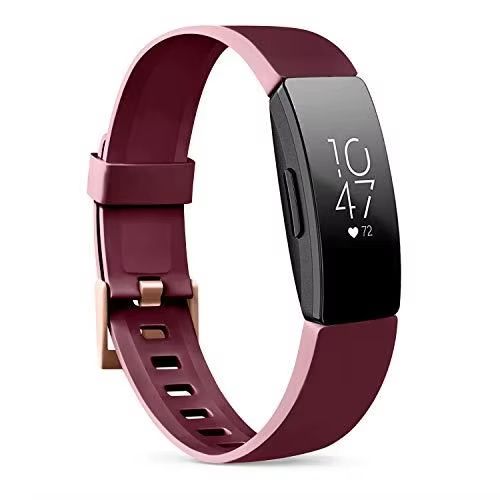 Premium Silicone Band For Fitbit Inspire 2  Inspire HR  Soft Breathable And Adjustable Replacement  16