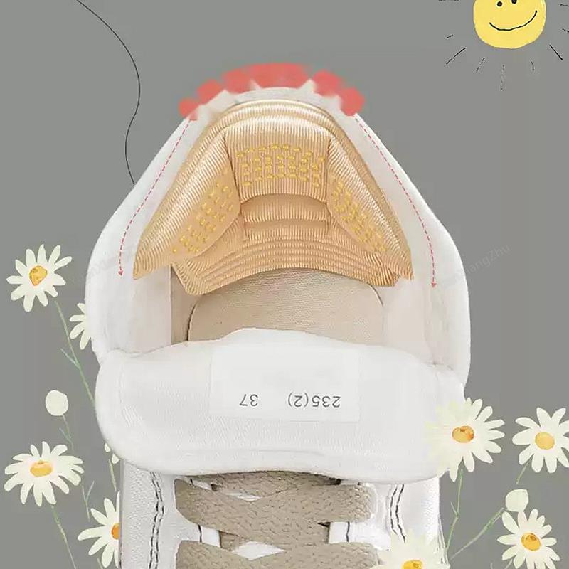 High Heel Cushion Inserts Heel Stickers Antiwear Feet Pads Sneaker Shrinking Insoles Heel Protector 2