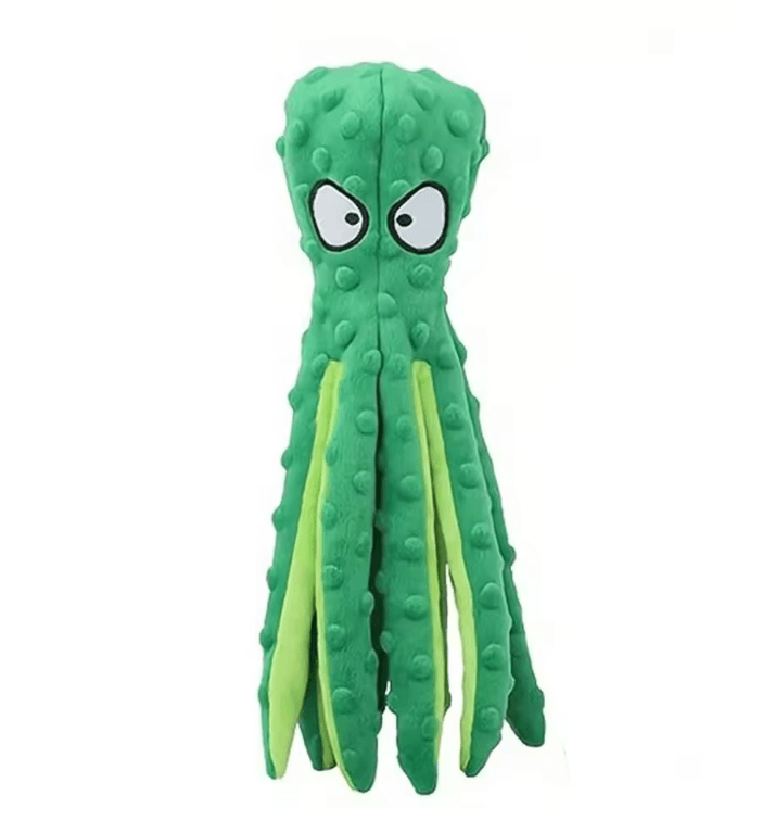 PlayPals Octopus Dog Chew Toy For Small And Medium Dogs 4