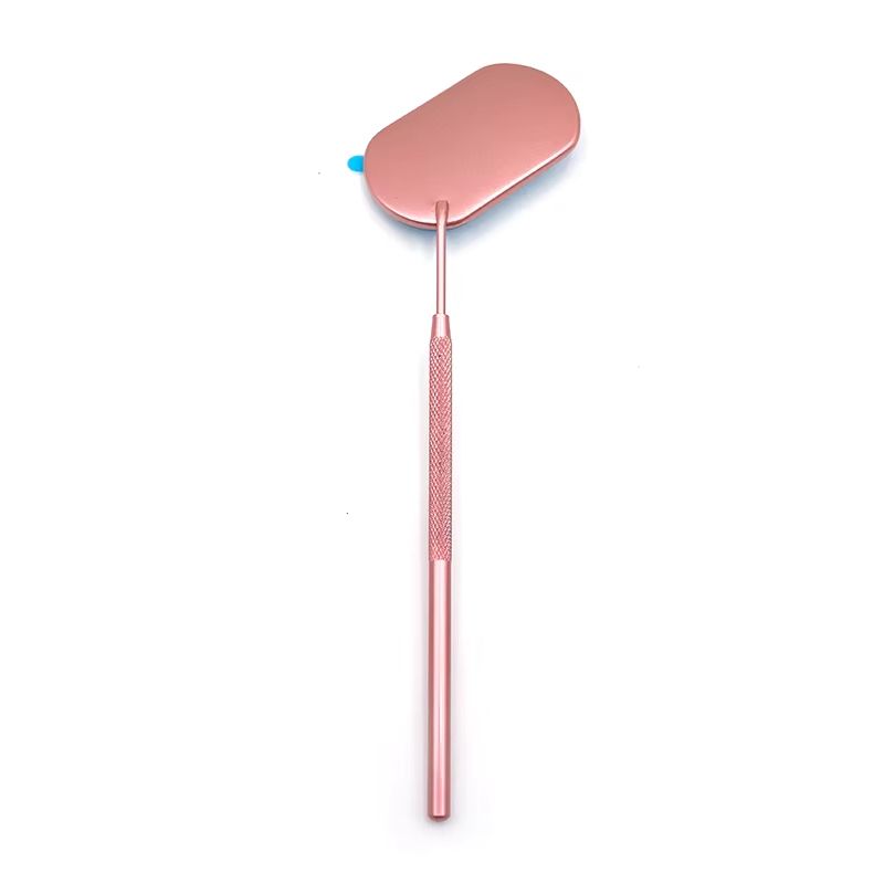MultiColor Oval Lash Mirror  Stainless Steel Eyelash Extension Checking Tool 11