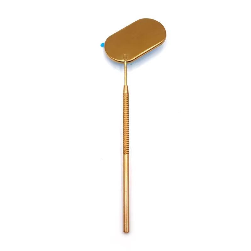 MultiColor Oval Lash Mirror  Stainless Steel Eyelash Extension Checking Tool 7
