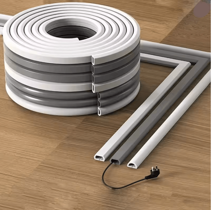 SafePath 3M Self Adhesive Floor Cord Cover and Cable Protector