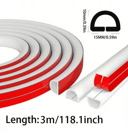SafePath 3M Self Adhesive Floor Cord Cover And Cable Protector 4
