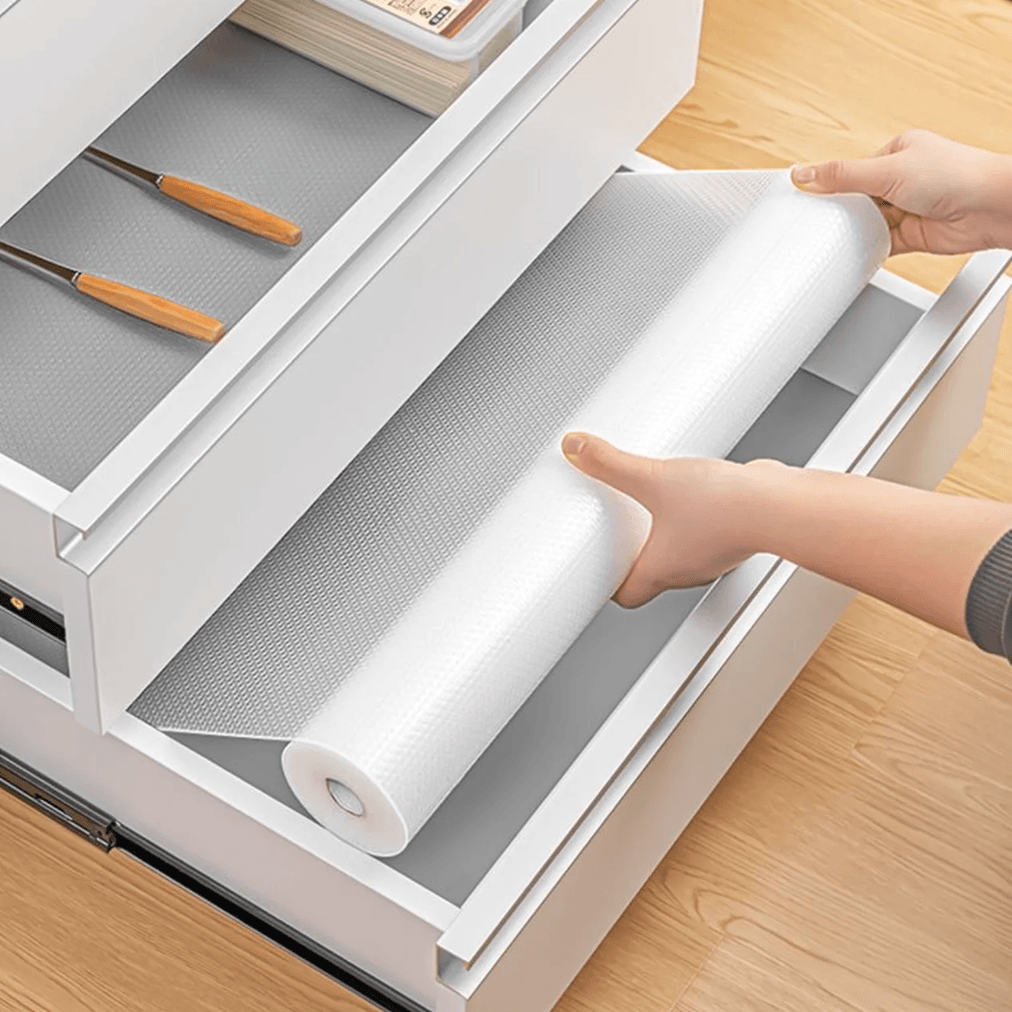 HomeGuard Non Slip Waterproof Drawer and Shelf Liner Roll