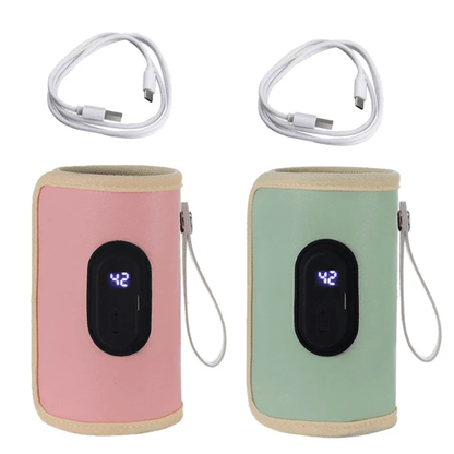 WarmEase Portable USB Baby Bottle Warmer for Travel and Outdoor Use