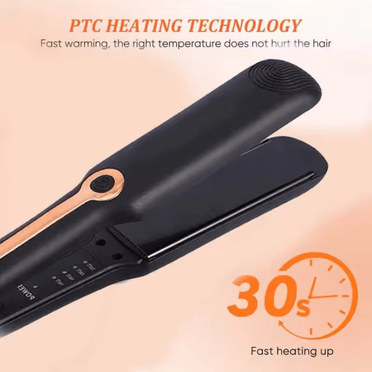 SilkPro Professional Ceramic Hair Straightener With Adjustable Temperature And Negative Ion Technol 1