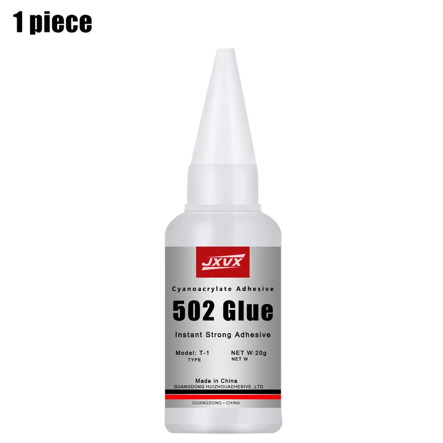 JXVX Super Bond 502 Instant Glue  QuickDrying Super Glue For Leather Wood Metal  Rubber 10