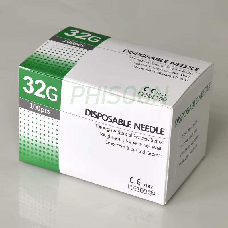 Painless Ultrafine 32G Beauty Needles  Professional Microneedle Syringes For Skincare Mesotherapy   4