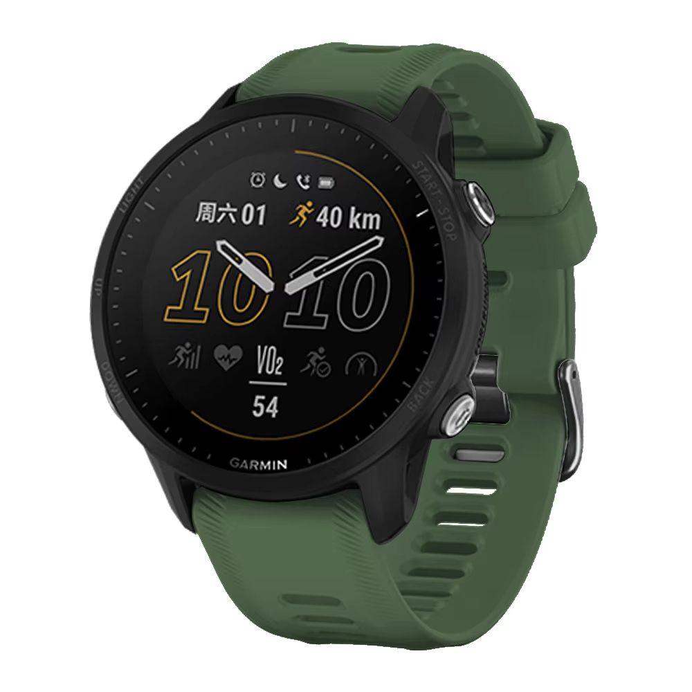 Sports Silicone Replacement Strap For Garmin Forerunner 965955945935745  22mm Soft Durable And Adju 1